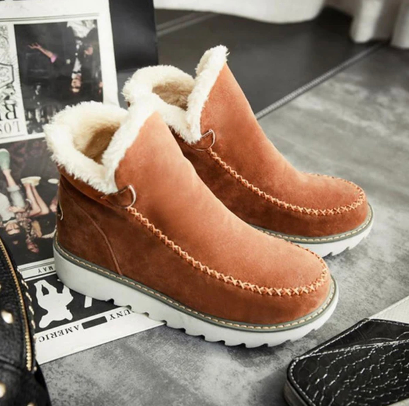 Pyrenees™ | Fleece ankle boots