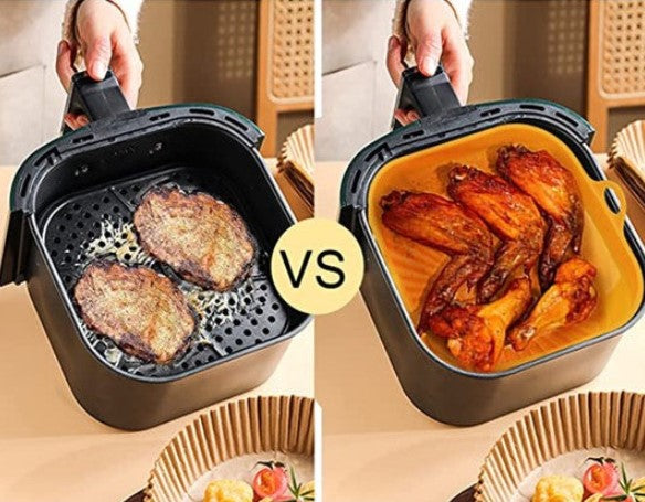 Globetrek™ | SiliconePan - Reusable silicone pan for the air fryer!