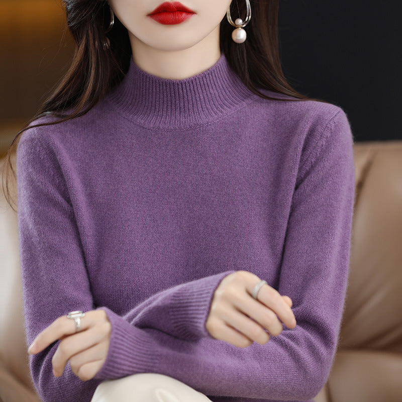Marilyn™ | Women's knitted sweater in a fixed fit and color