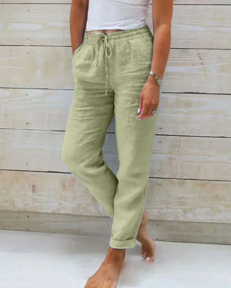 Elvéra™ | Airy summer trousers with elegance