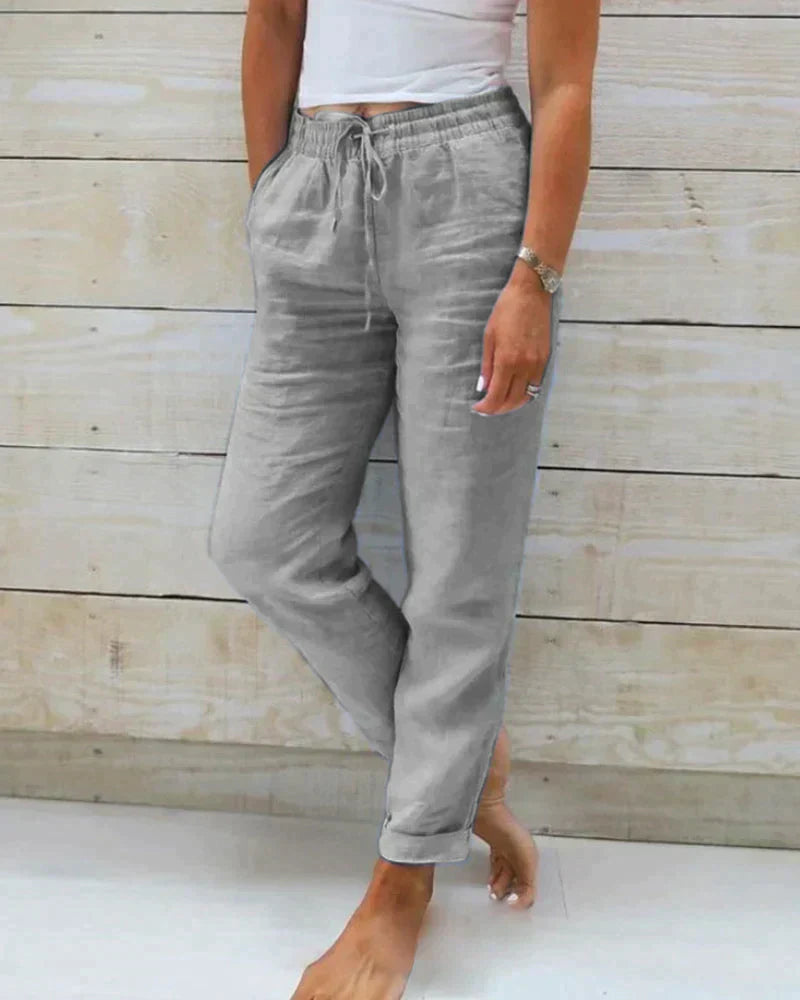 Elvéra™ | Airy summer trousers with elegance