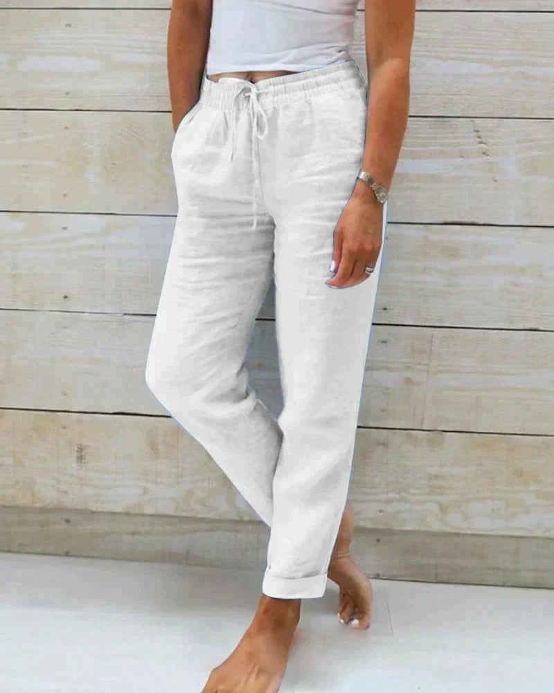 Elvéra™ | Airy summer trousers with elegance