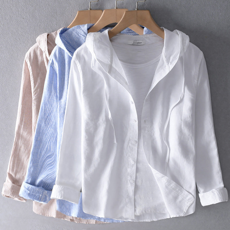 Lina™ | Breathable linen blouse