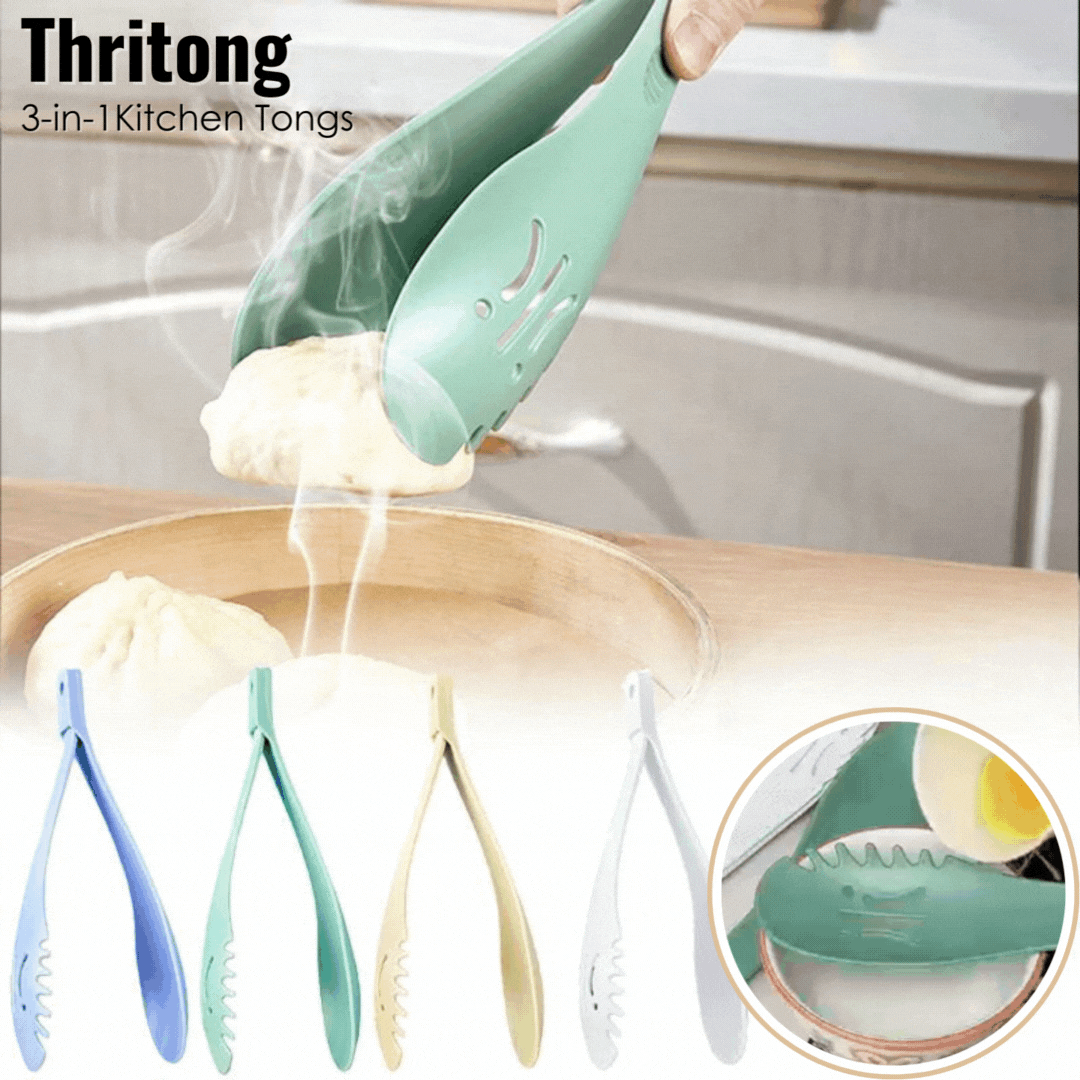 TriTongs™ | 3-in-1 Multifunctional Turkey Tongs