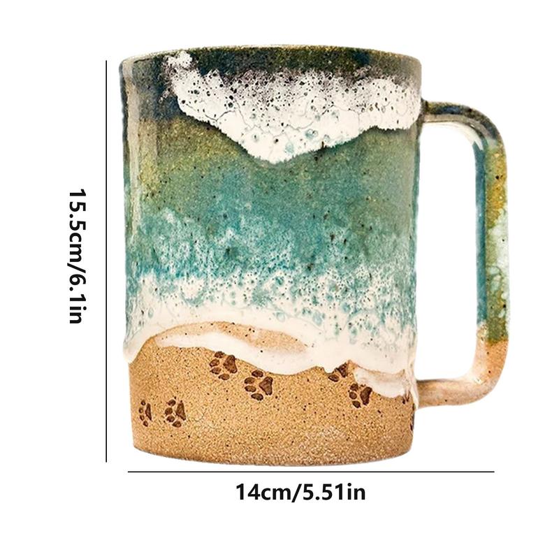 Cupshore™ | 3D Printed Ceramic Shoreline Coffee Mug