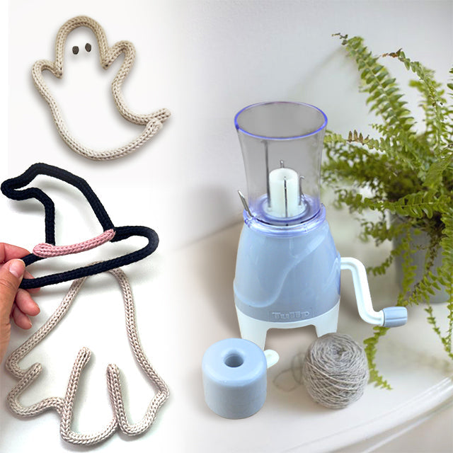 CraftyLoops™ | simple weaving and knitting tool, hand knitting machine