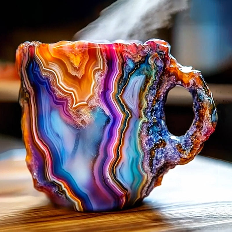 CrystalMug™ – Mineral Crystal Coffee Mugs