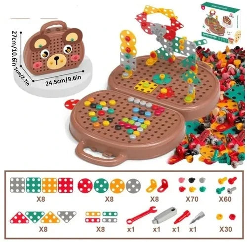 Montessori-inspirierte pädagogische Spieleset für Kinder