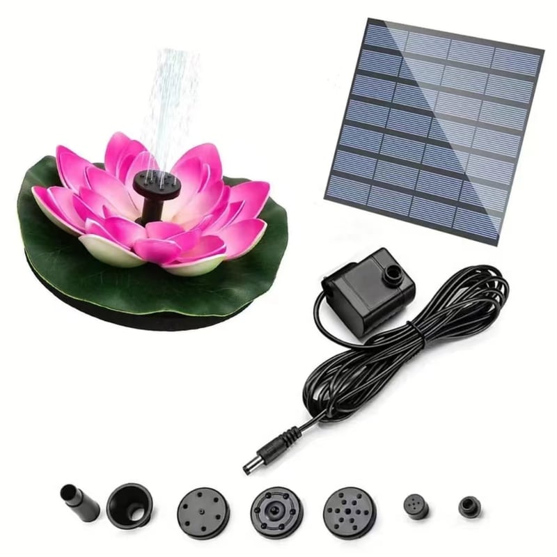 Lotusbeam™ | Solar Lotus Fountain