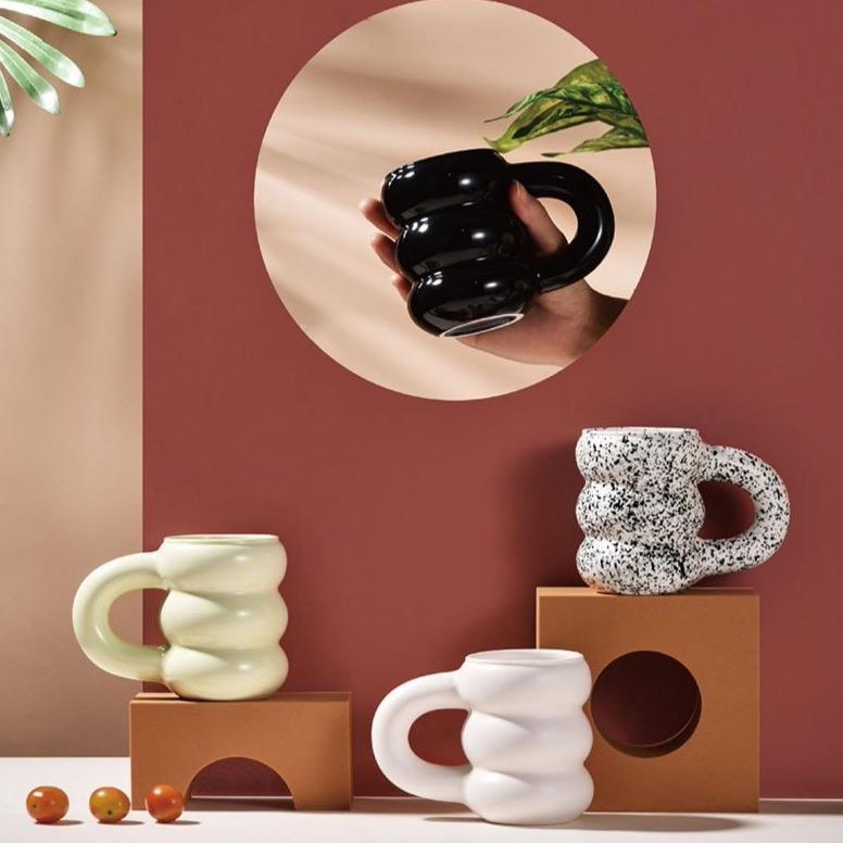 Elegante Keramik Kaffeetasse