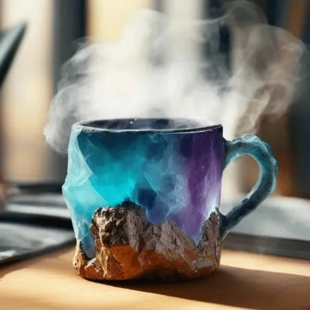 CrystalMug™ – Mineral Crystal Coffee Mugs
