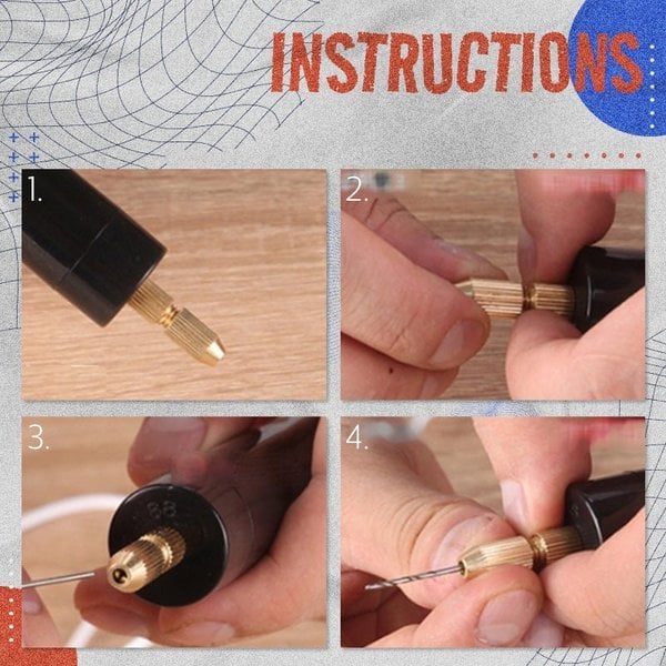 DrillMate™ – DIY drill for versatile DIY projects