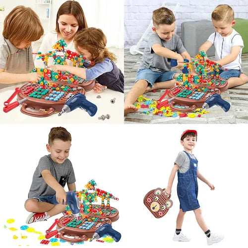 Montessori-inspirierte pädagogische Spieleset für Kinder