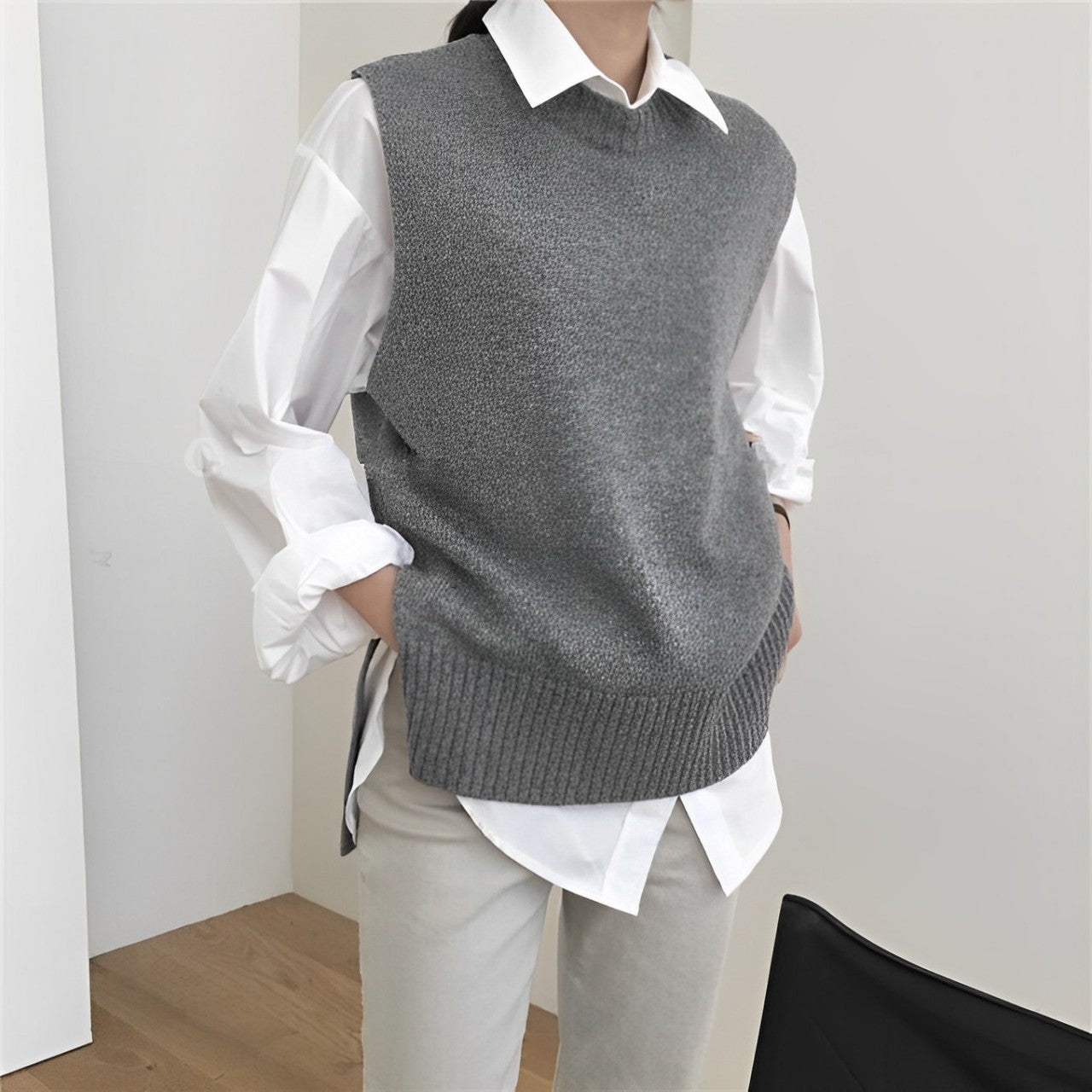 50% OFF | ChillStyle™ | Loose-fitting sweater vest