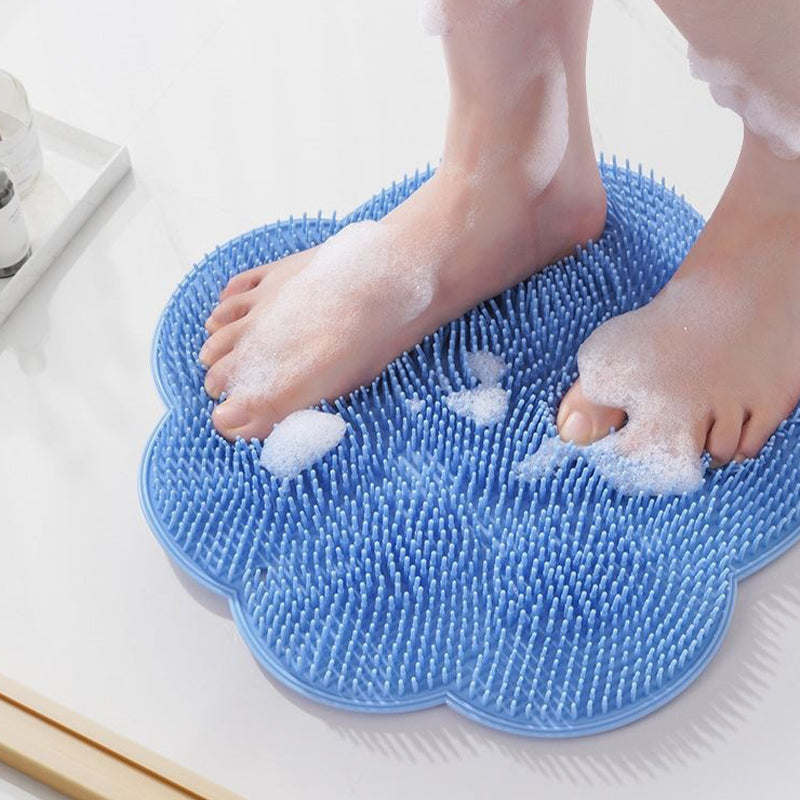 Sanfte Silikon-Fußpeelingmatte für Spa-Pediküre