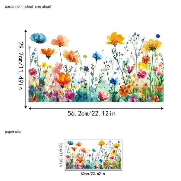 Petaluxe™ | Colorful flower stickers for your window!