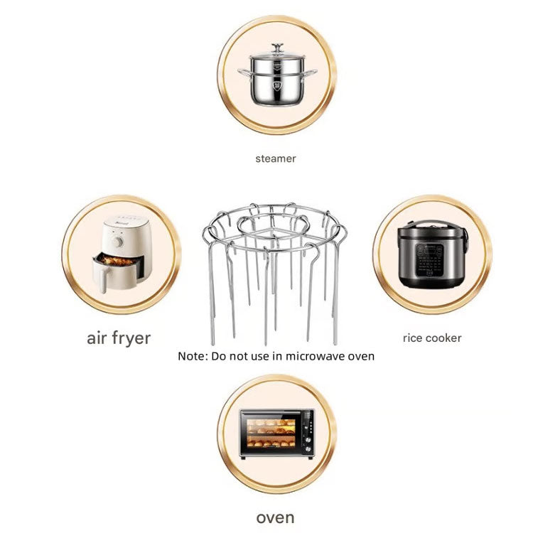 Vertikaler Airfryer Barbecue Kebab Grillrost
