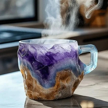 CrystalMug™ – Mineral Crystal Coffee Mugs