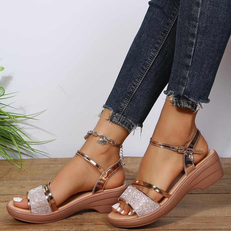 WedgeWonders™ | Women's Open Toe Wedge Sandals
