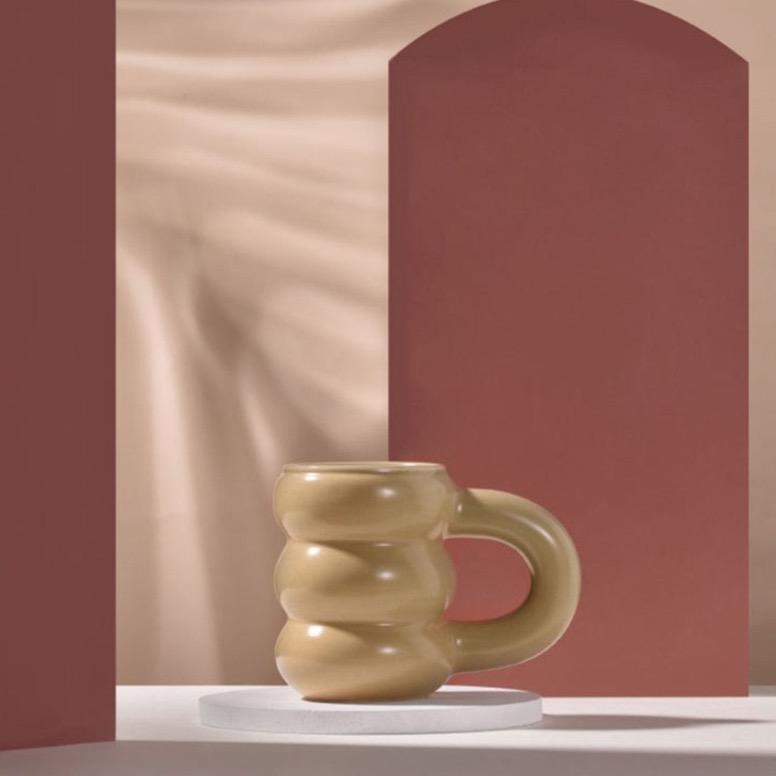Elegante Keramik Kaffeetasse