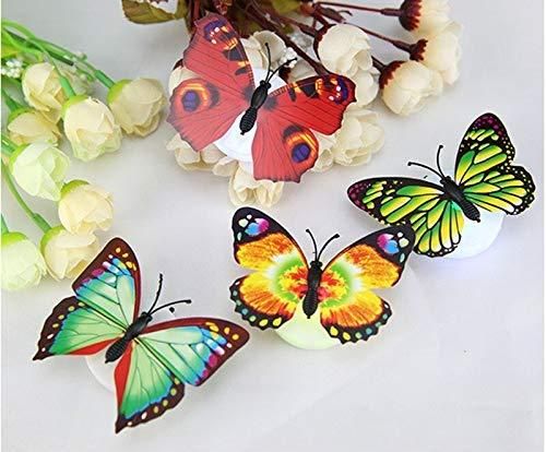 3D Schmetterling LED Feen-Nachtlicht Dekor