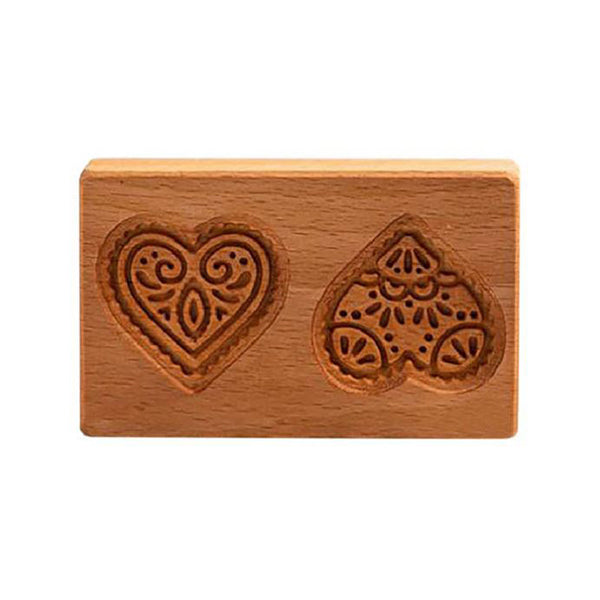 CarveBake™ | Wood Engraved Cookie Mold
