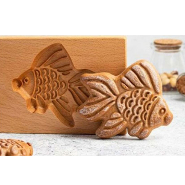 CarveBake™ | Wood Engraved Cookie Mold