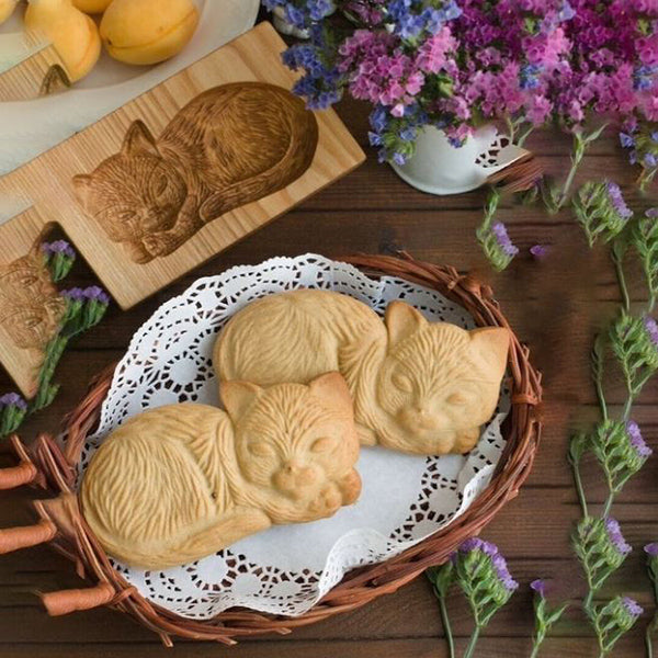 CarveBake™ | Wood Engraved Cookie Mold