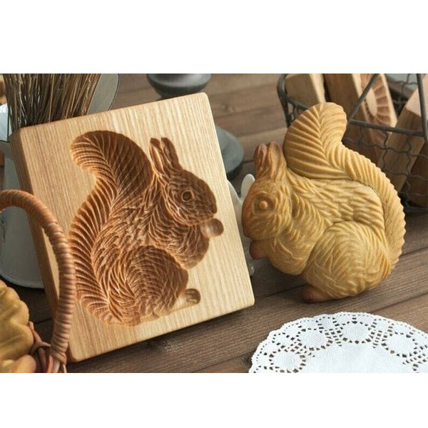 CarveBake™ | Wood Engraved Cookie Mold