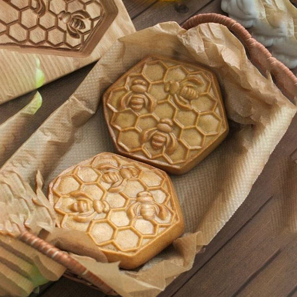CarveBake™ | Wood Engraved Cookie Mold
