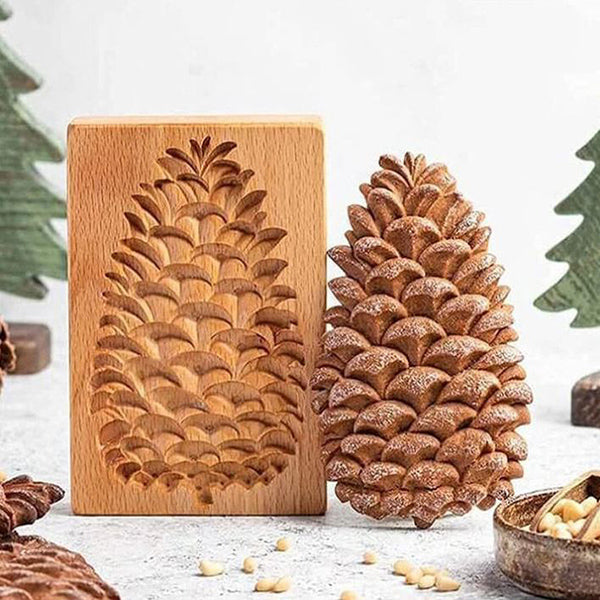 CarveBake™ | Wood Engraved Cookie Mold