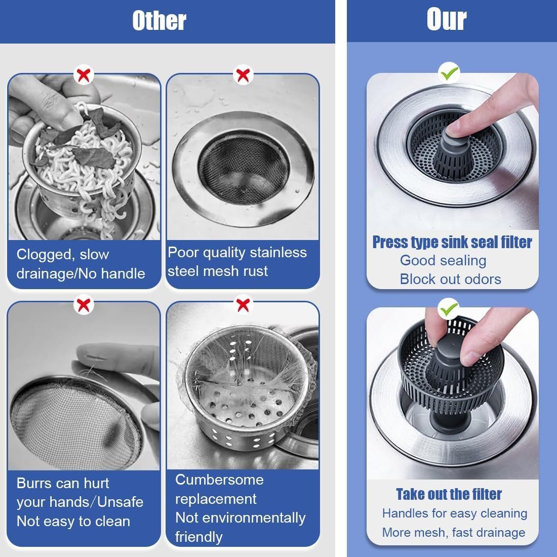 HydraFlow Rohrreiniger für verstopfte Rohre und langsame Abflüsse