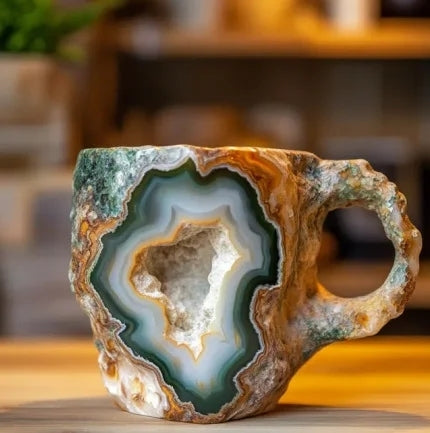 CrystalMug™ – Mineral Crystal Coffee Mugs