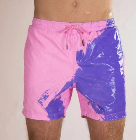 AquaGlow™ | Swim Trunks - Immerse yourself in color!