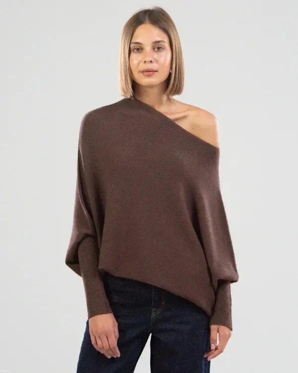 Amara™ | Elegant asymmetric sweater