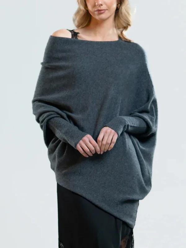 Amara™ | Elegant asymmetric sweater