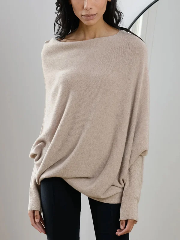 Amara™ | Elegant asymmetric sweater