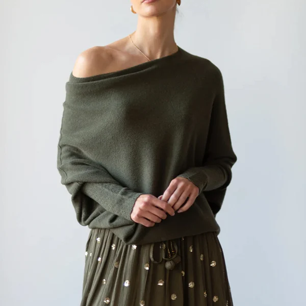 Amara™ | Elegant asymmetric sweater