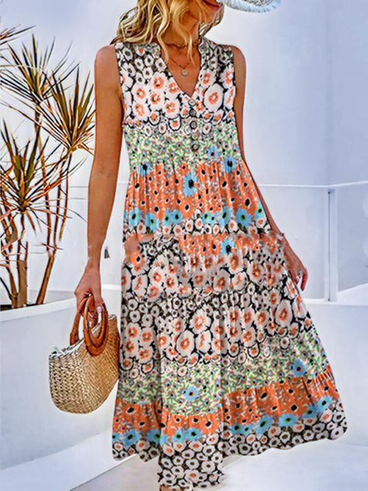 Fluma™ | Che's floral midi dress