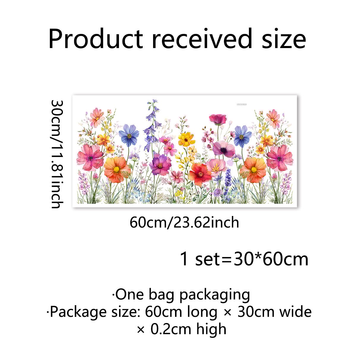 Petaluxe™ | Colorful flower stickers for your window!