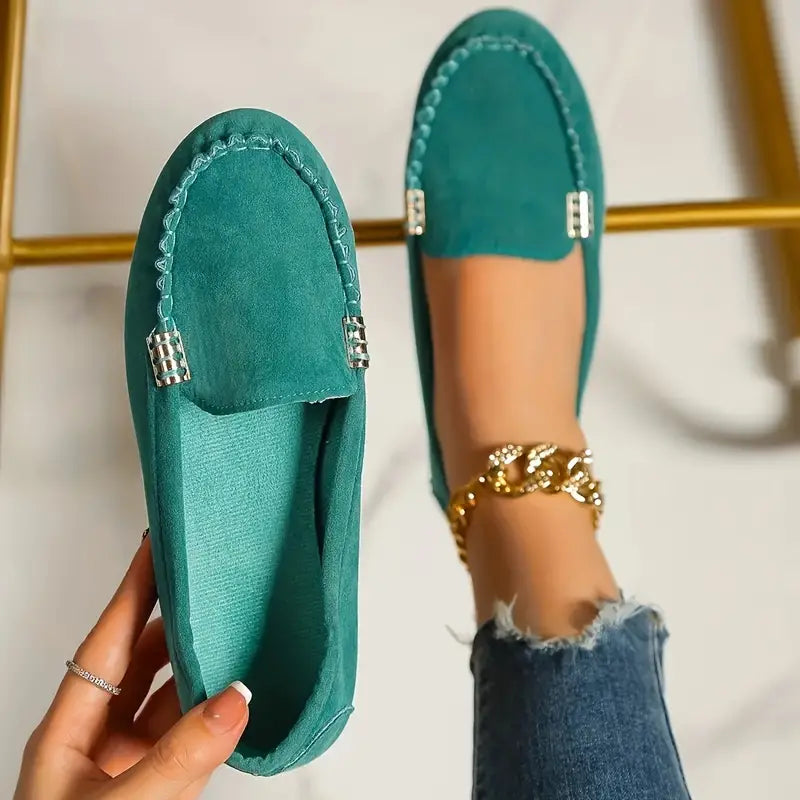 Viva™ | Metal-decorated casual mules