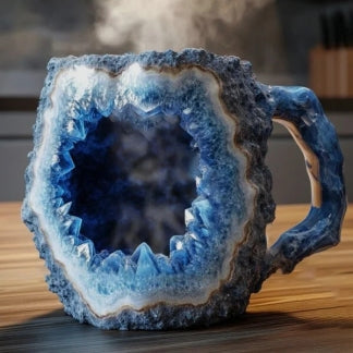 CrystalMug™ – Mineral Crystal Coffee Mugs