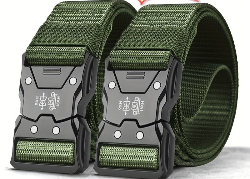 Robuster Unisex-Taktik-Nylon-Gürtel für Outdoor und den täglichen Gebrauch