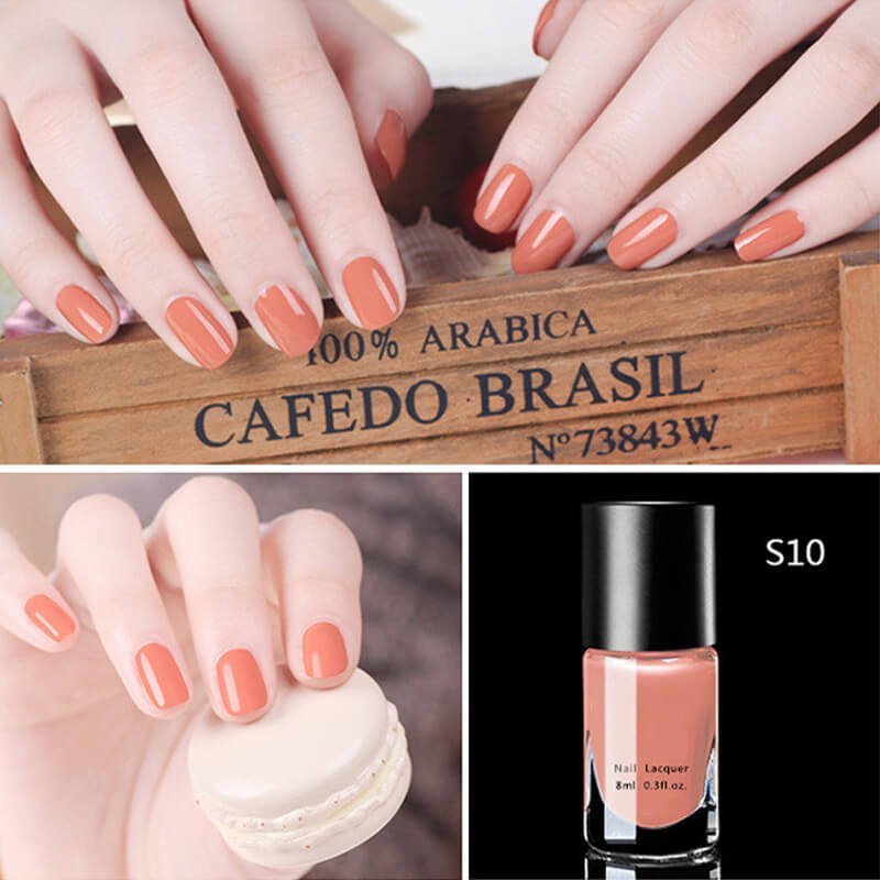 Salon-Perfect Glossy Nails Set für schnelle Maniküren