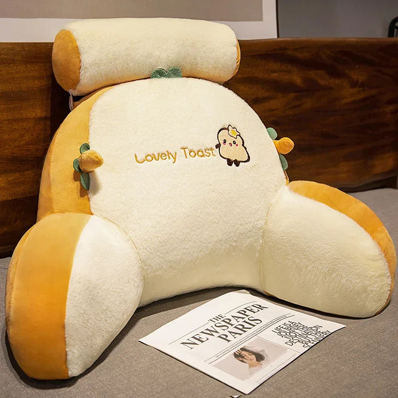 SupportHugger™ - Geformtes Lendenkissen für Komfort auf Sofa und Bett