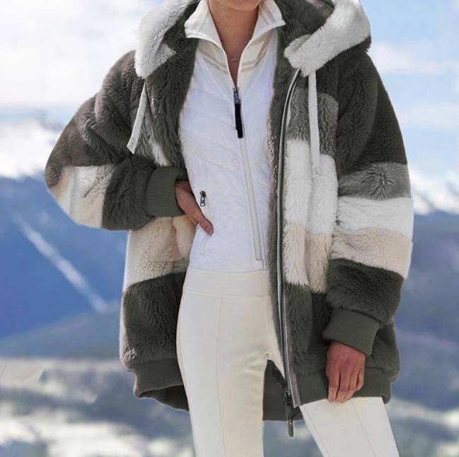 Popal™ | Women's wool and cashmere quilted coat