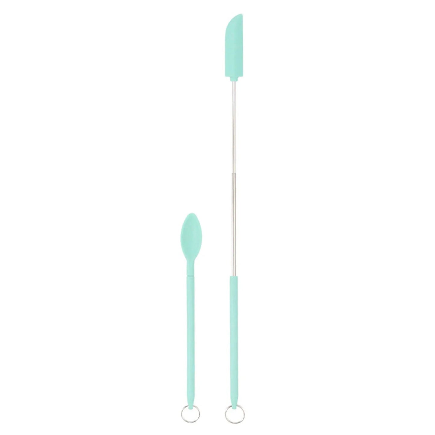 Set aus Mini-Silikon-Spateln für Backen und Kochen