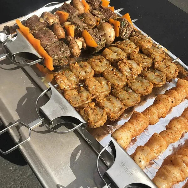 Globetrek™ | Skewers - 3 in 1 Grill Skewers