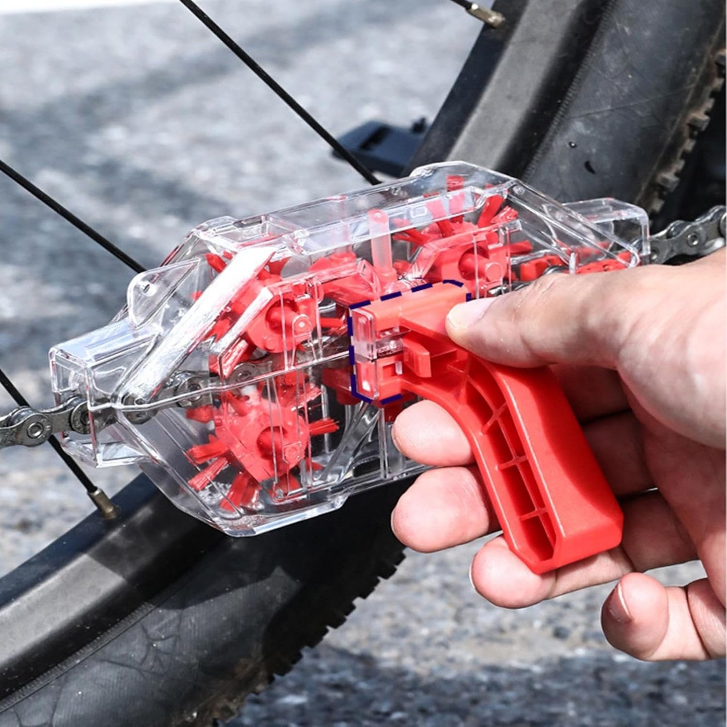 Müheloser Fahrradkettenreiniger für sanfte Sommerfahrten