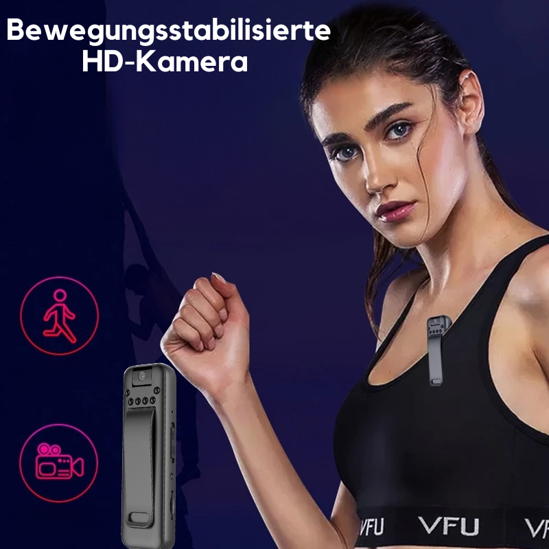Kompakte 1080p Mini-Kamera für klare Reise- und Alltagsmomente